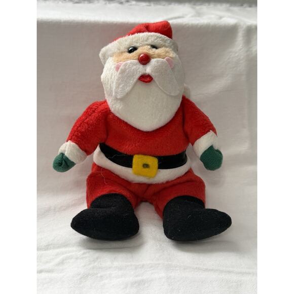 Vintage Great American Fun Corp. Plush Santa 7.50” - Picture 1 of 6